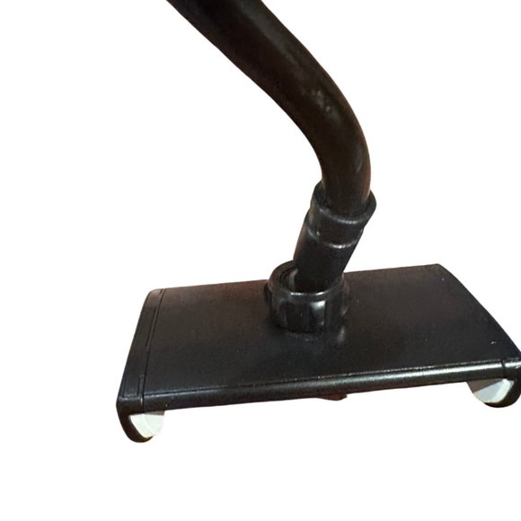 Flexible Gooseneck Fixed Spiral Base Flexible Mobile Phone Stand - Black - Picture 2 of 4